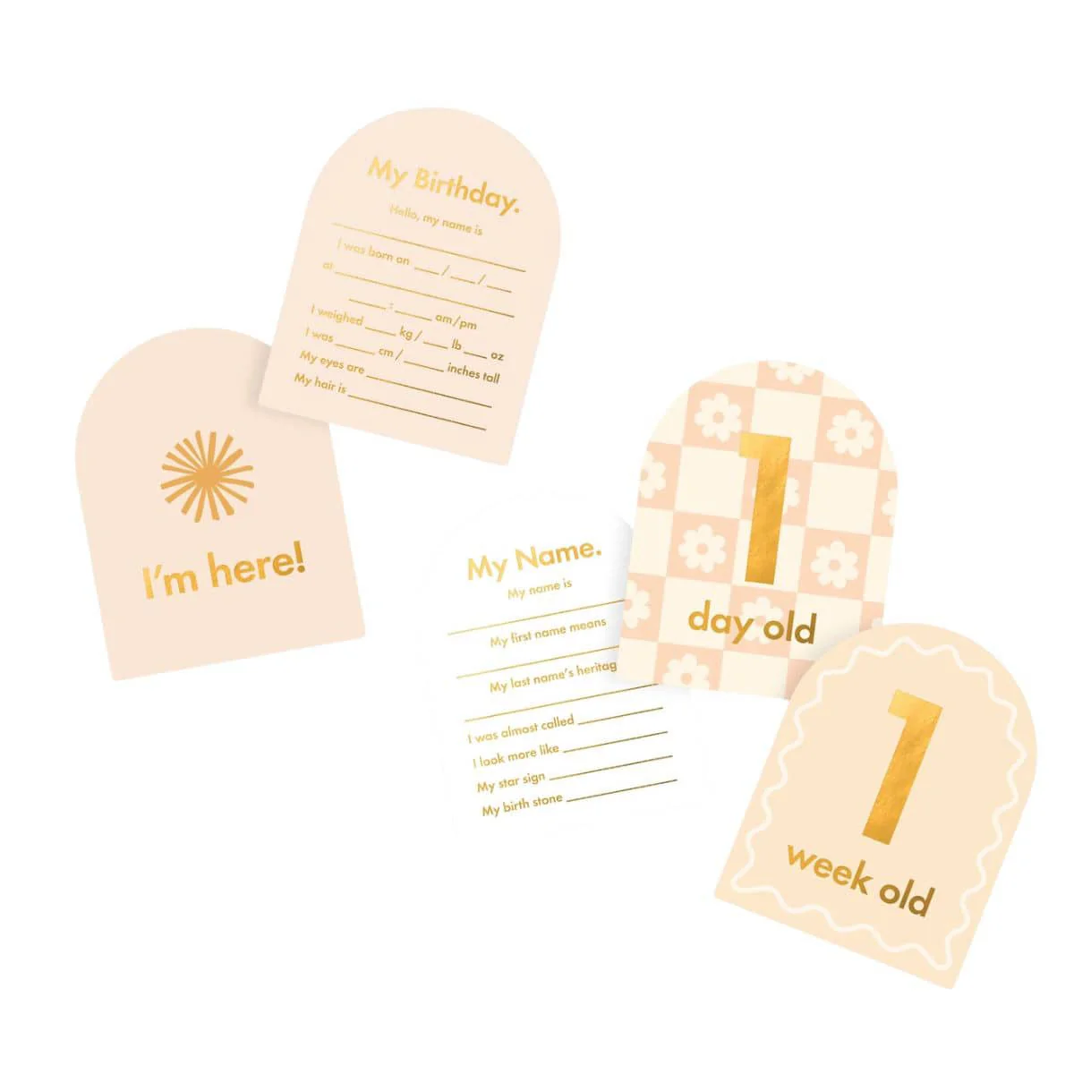 Fox & Fallow Baby Milestone Cards - Helios - Image 5