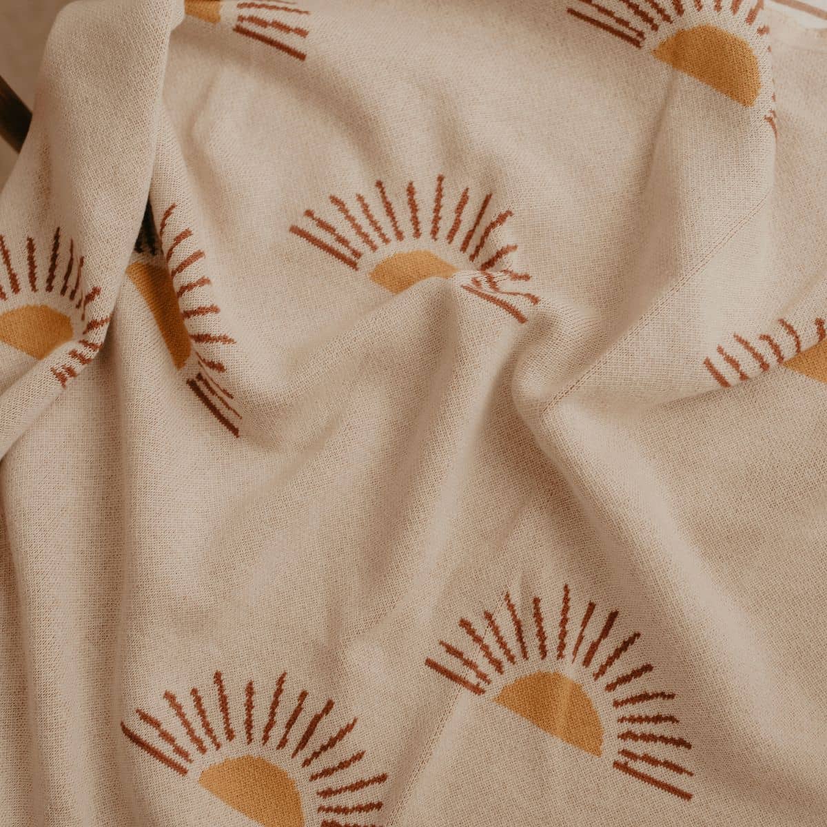Fox & Fallow Knit Baby Blanket - Suns Cream - Image 12
