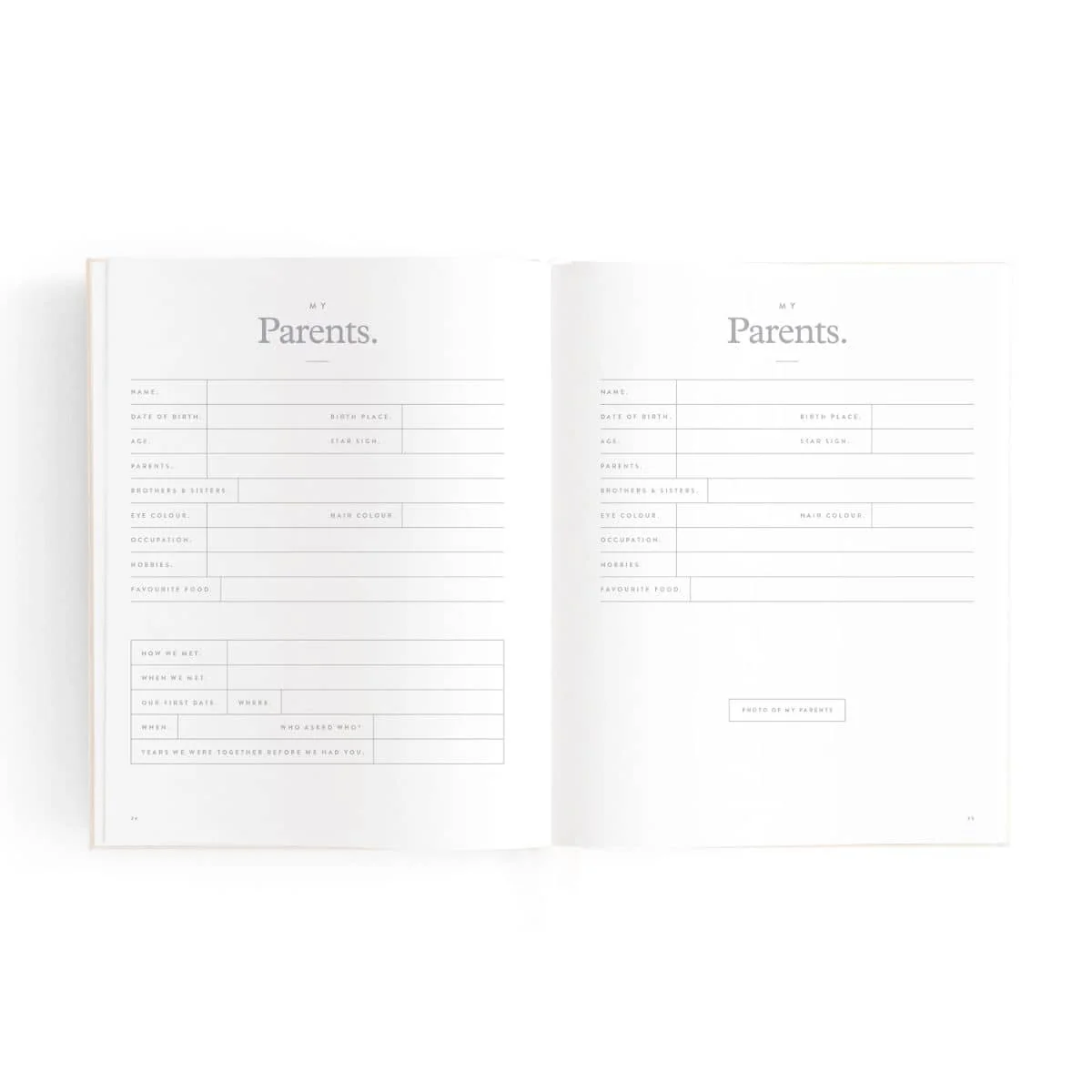 Fox & Fallow Mini Baby Book - Bluebell - Image 5