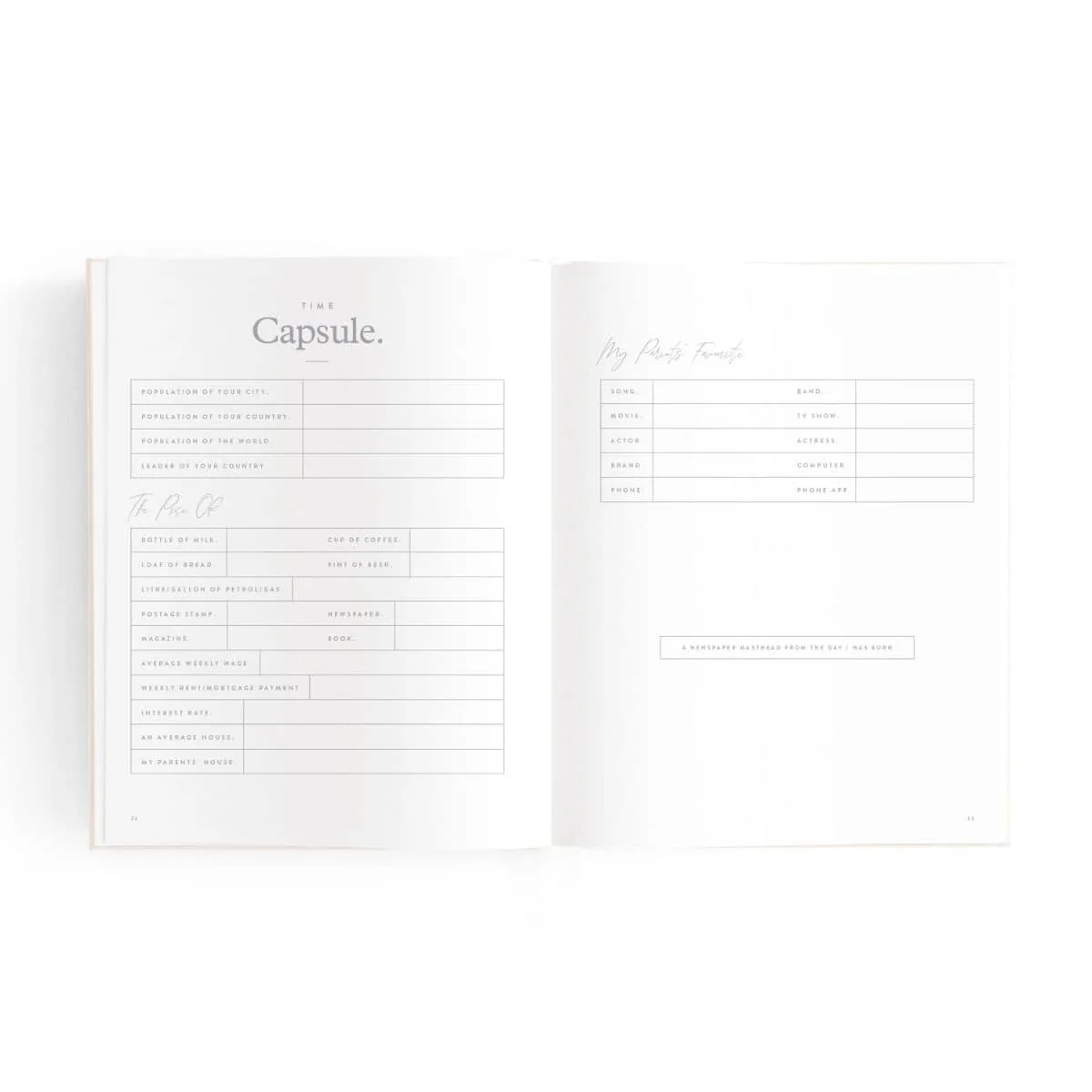 Fox & Fallow Mini Baby Book - Bluebell - Image 6