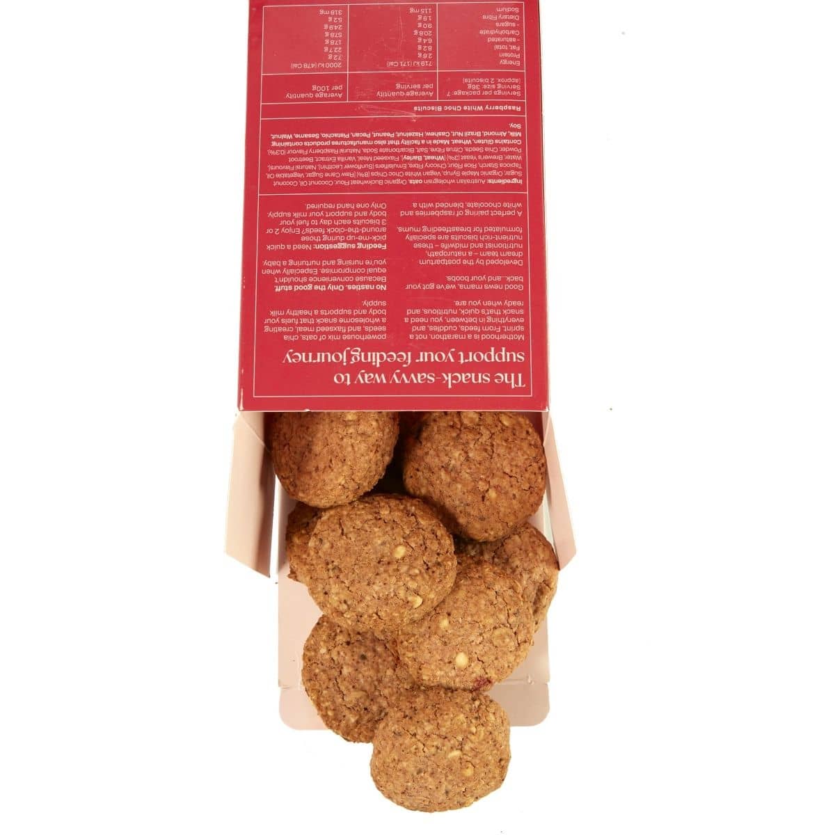 Franjos Kitchen Mama Biscuits - Raspberry & White Choc - Image 4