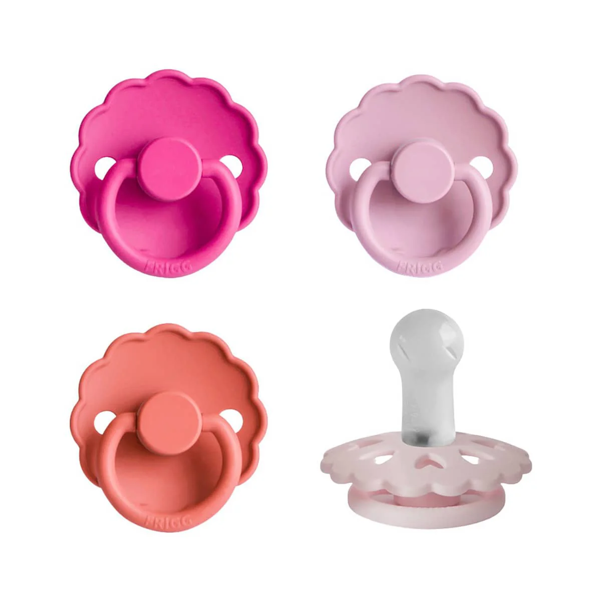 Frigg Multi Pacifier Four Pack - Silicone | 6-18 Months - Image 10