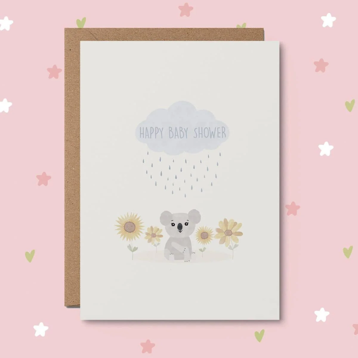 From Rosalie - Greeting Card - Happy Baby Shower - Image 3