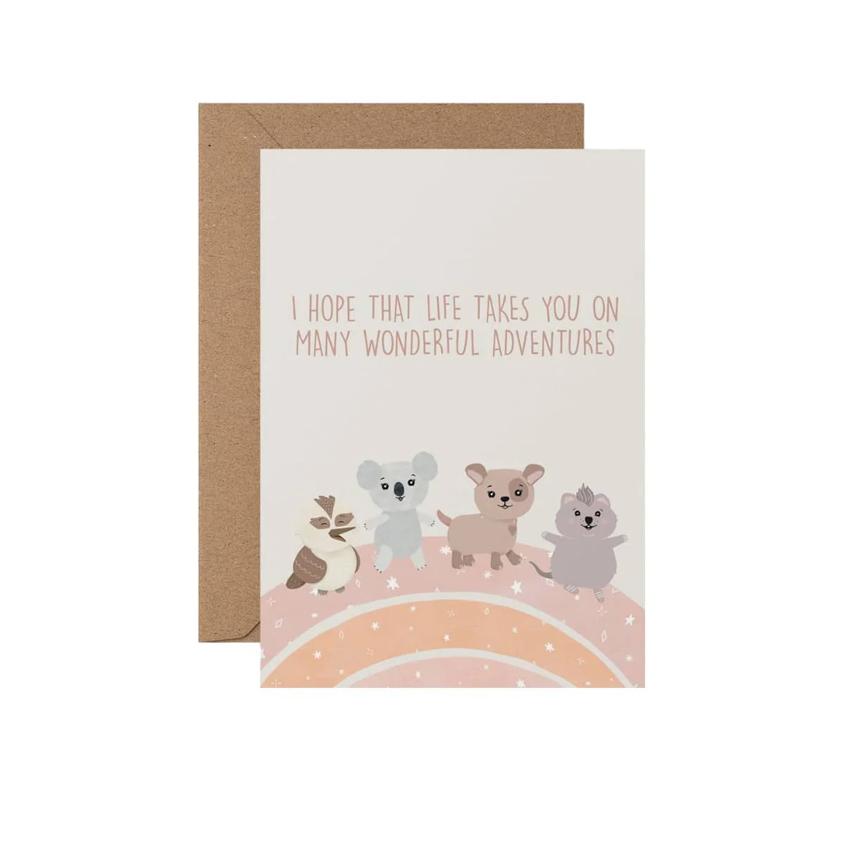 From Rosalie - Greeting Card - Many Wonderful Adventures