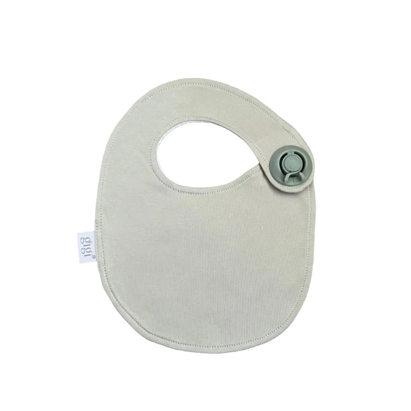 Gigi One Handed Baby Bib + Accessory Tether - Sage