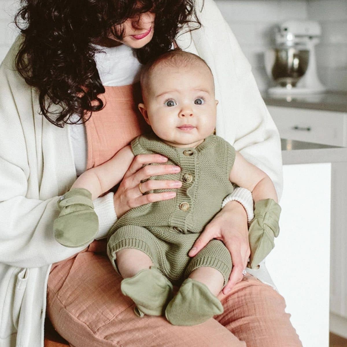 Goumi Stay On Baby Boots - Artichoke - Image 3