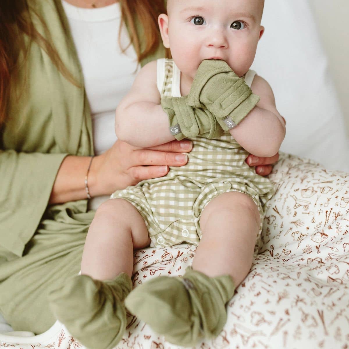 Goumi Stay On Baby Boots - Artichoke - Image 9