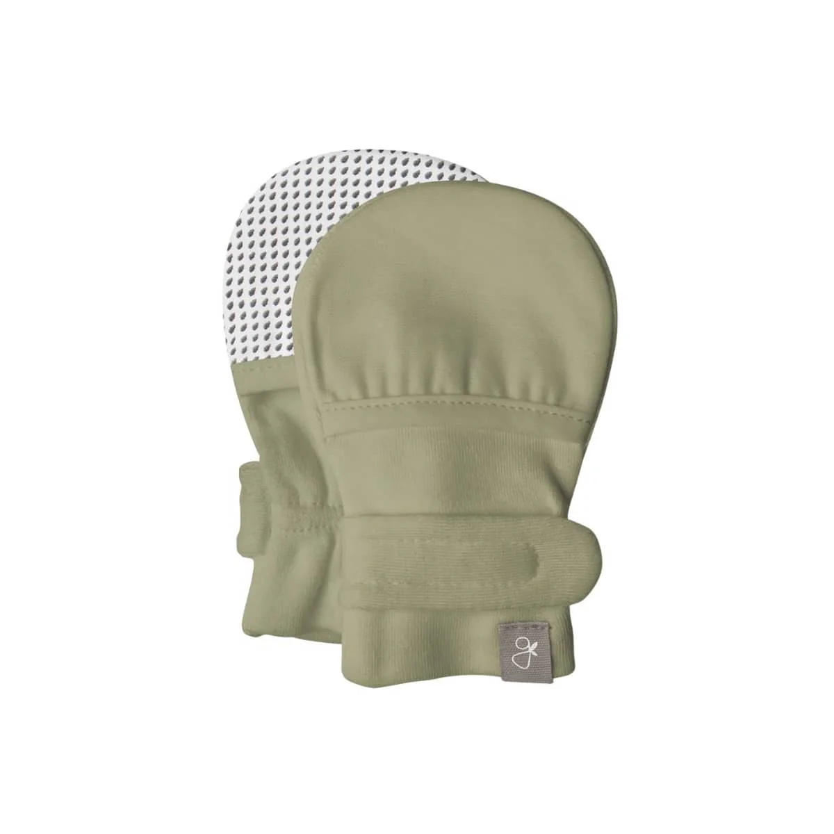 Goumi Stay On Baby Mitts - Artichoke - Image 4