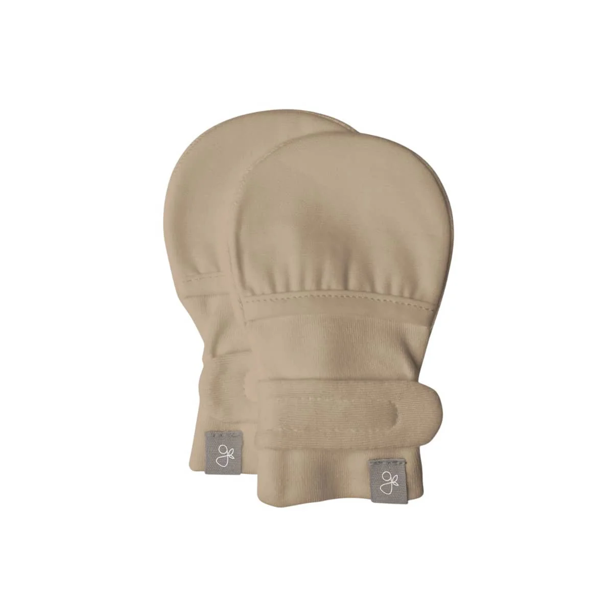 Goumi Stay On Baby Mitts - Sandstone