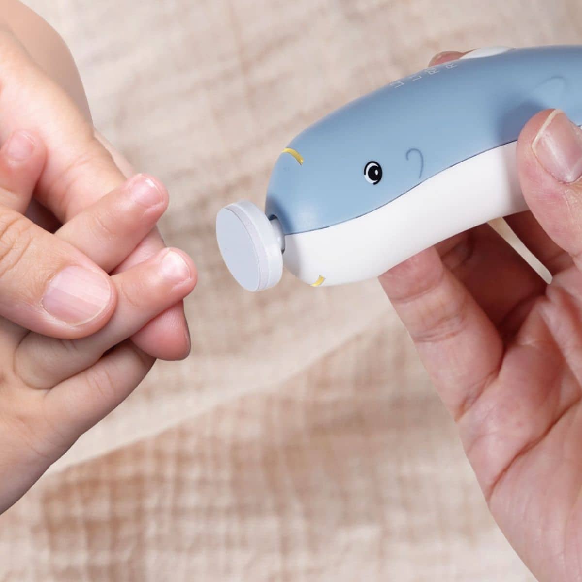 Haakaa Friendly Whale Baby Nail Care Set - Harbour Blue - Image 2