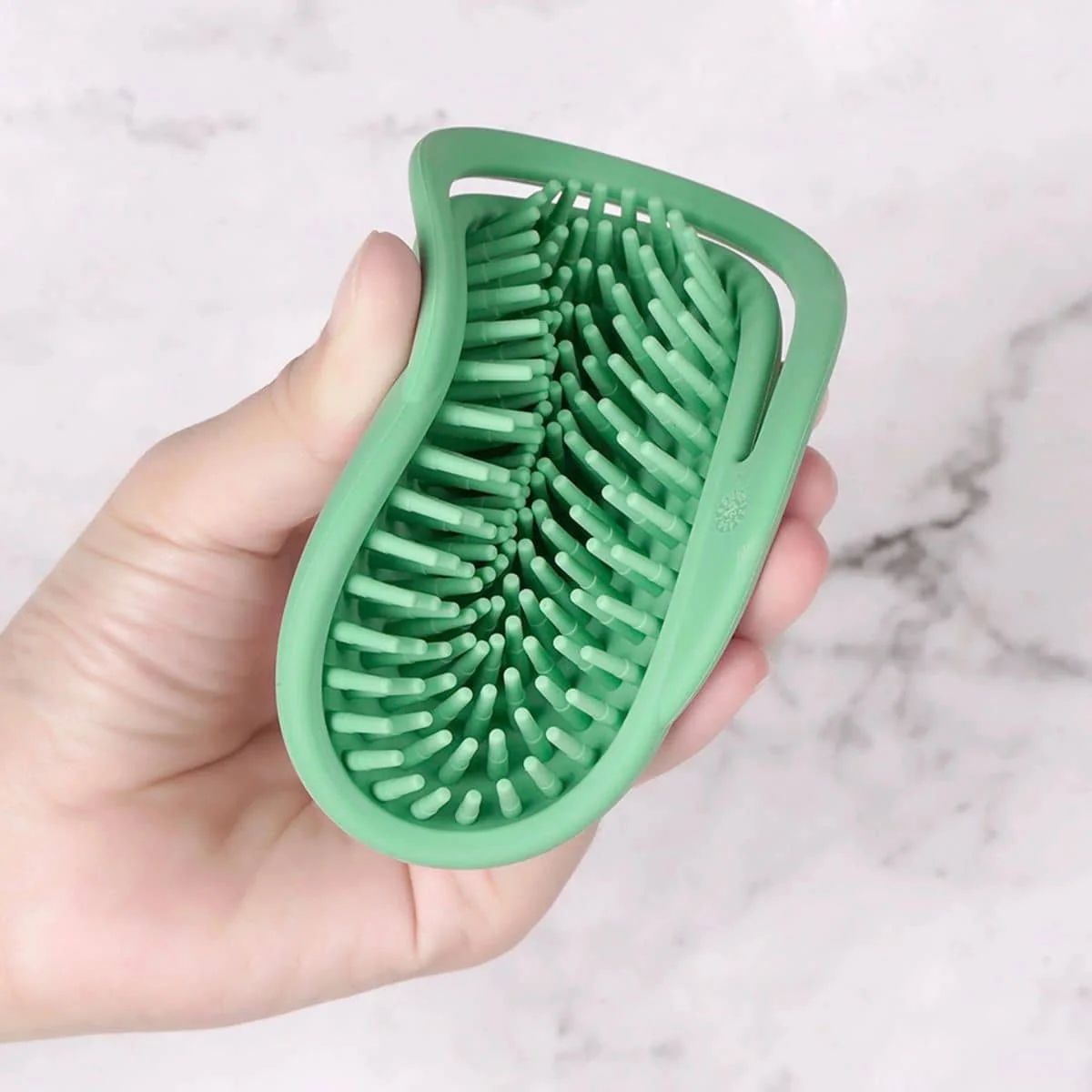 Haakaa Rainbow Silicone Shampoo Brush - Image 6