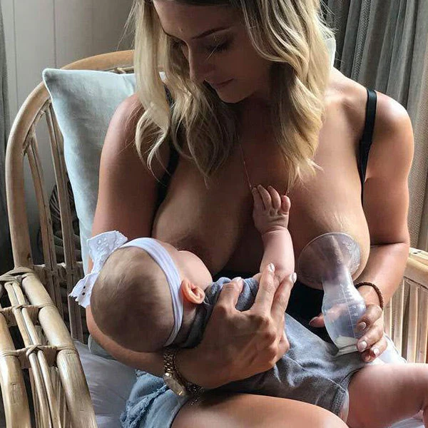 Haakaa Silicone Breast Pump with Suction Base and Cap - Image 2