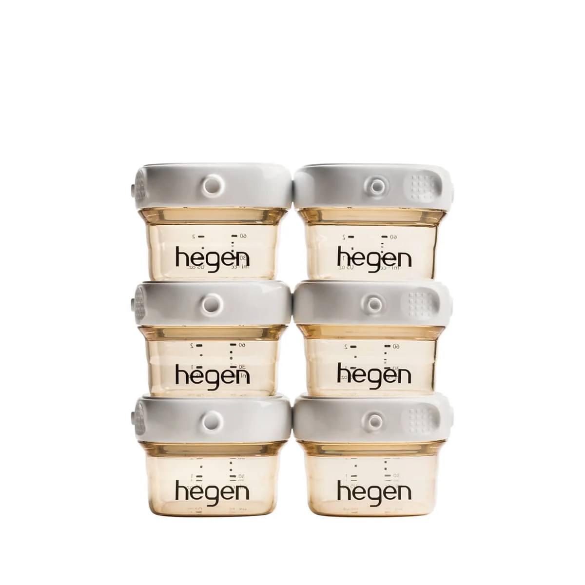 Hegen PCTO Breast Milk Storage PPSU - 6 x 60ml
