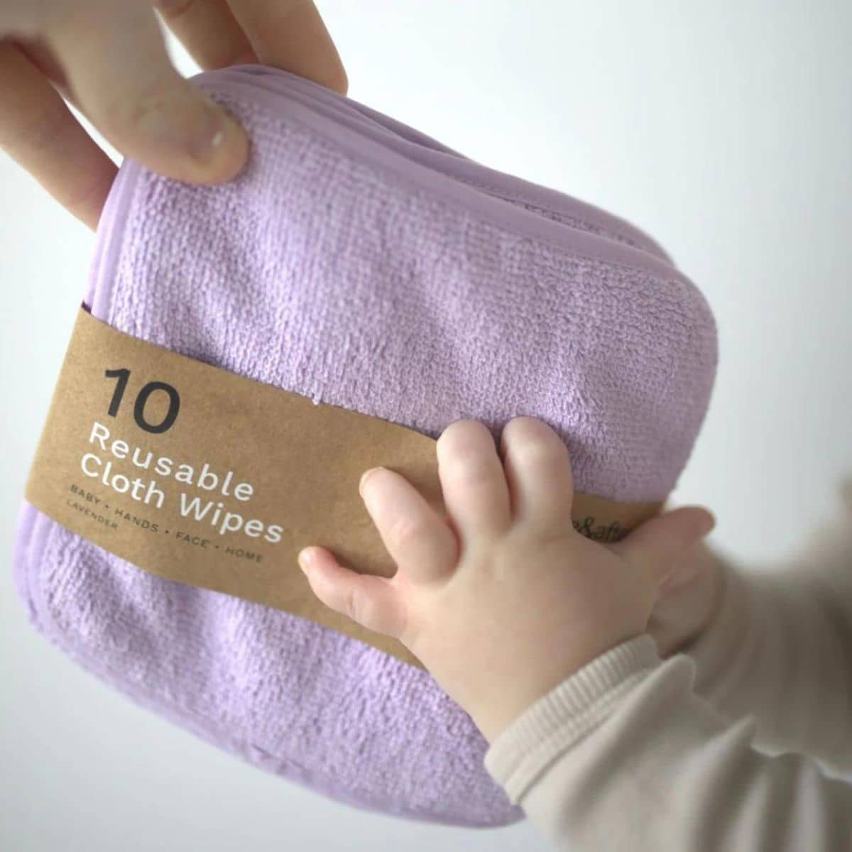 Here & After Reusable Organic Cloth Wipes - Image 3