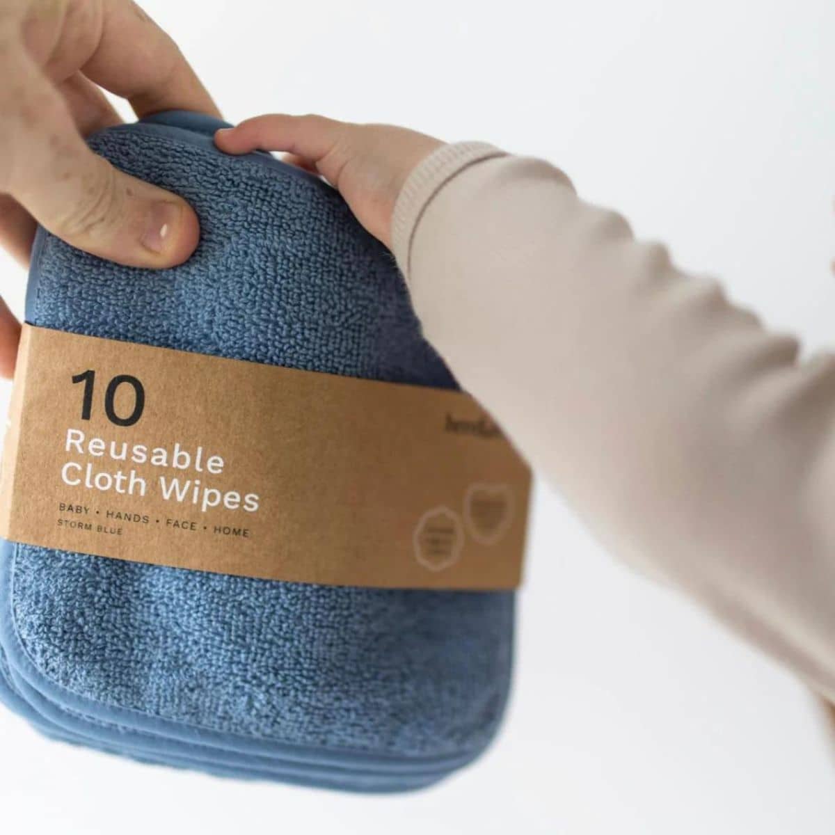 Here & After Reusable Organic Cloth Wipes - Image 5