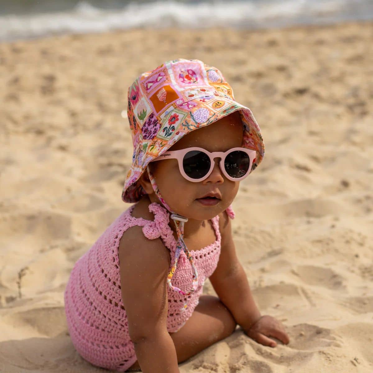Izimini Baby Cotton Hat - Amy - Image 2