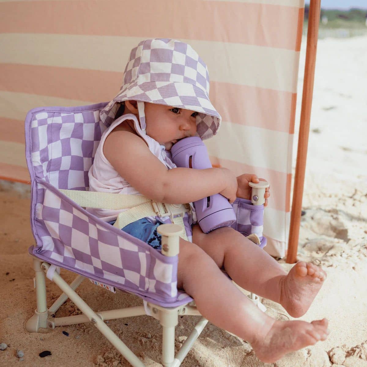 Izimini Baby Cotton Hat - Ava - Image 3