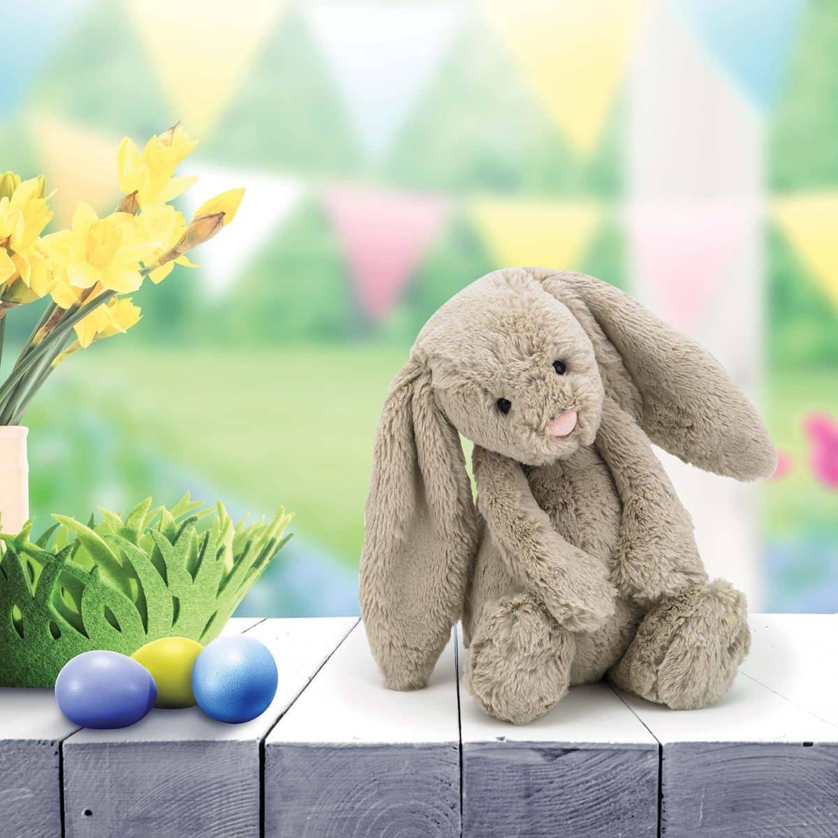 Jellycat Bashful Bunny Medium - Beige - Image 4