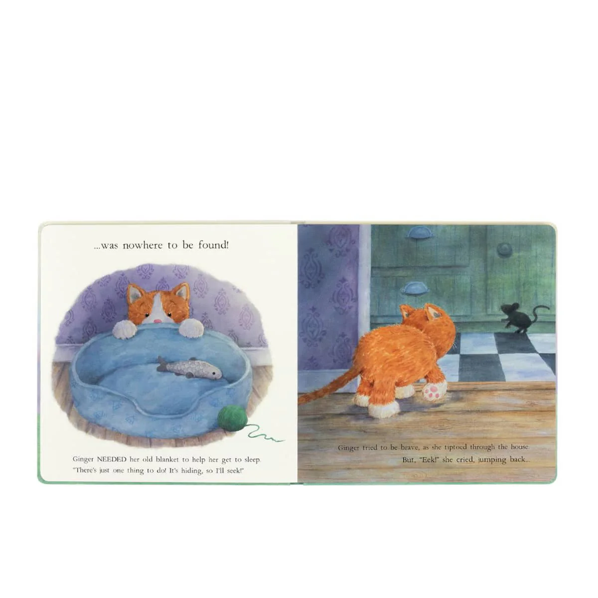 Jellycat Ginger, the Courageous Kitten Book - Image 2