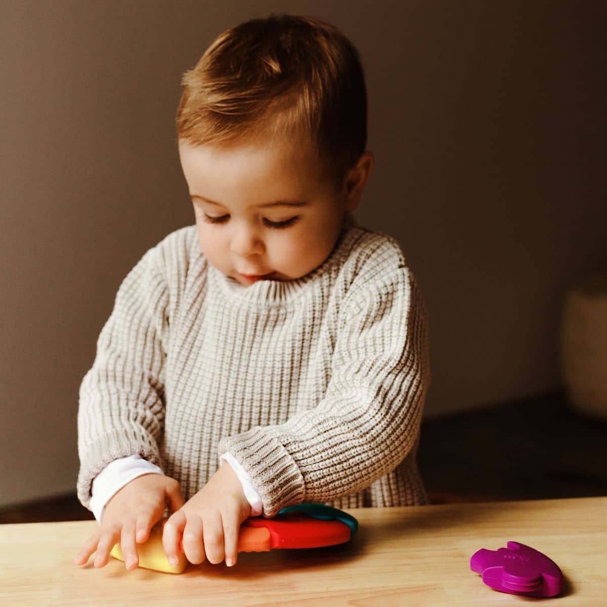 Jellystone Designs Colour Wheel Teether and Toy - Bright - Image 3