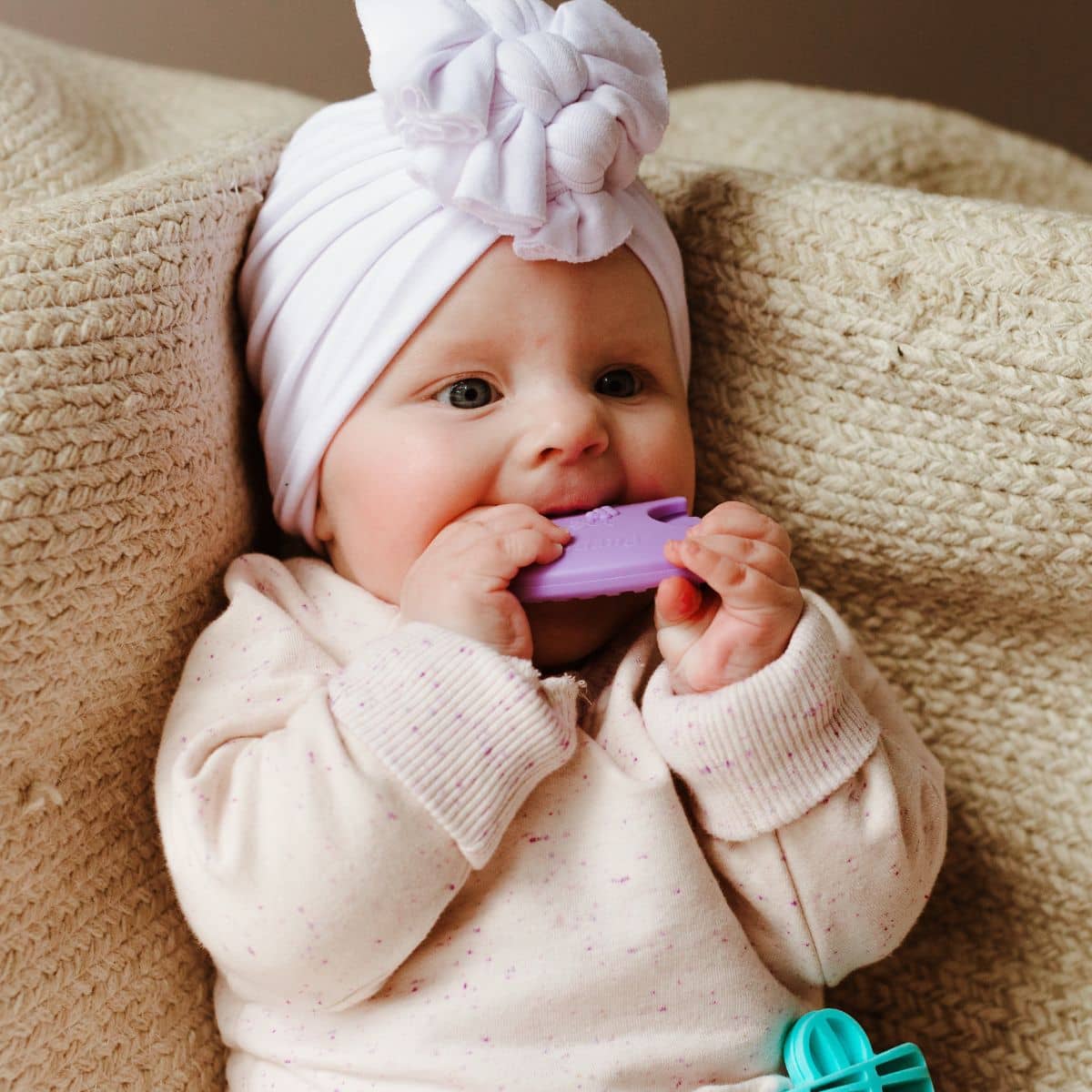 Jellystone Designs Colour Wheel Teether and Toy - Pastel - Image 3