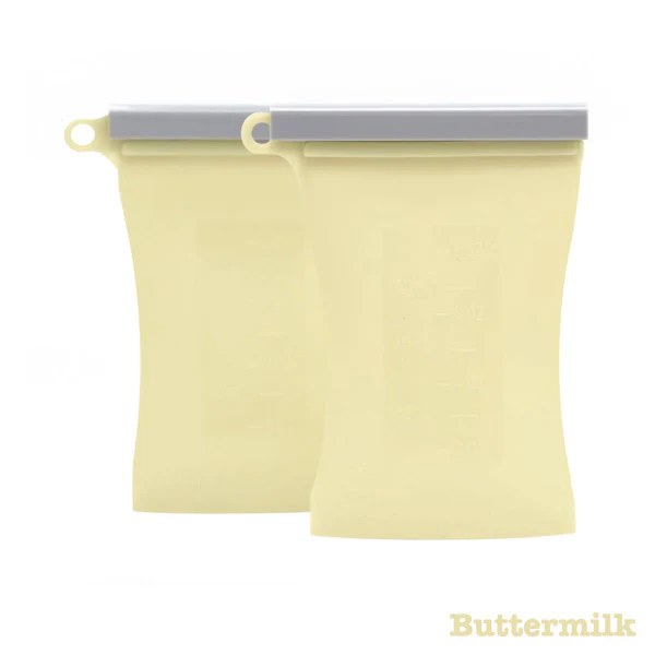 Junobie Reusable Silicone Breastmilk Storage Bags - 2pk - Image 8
