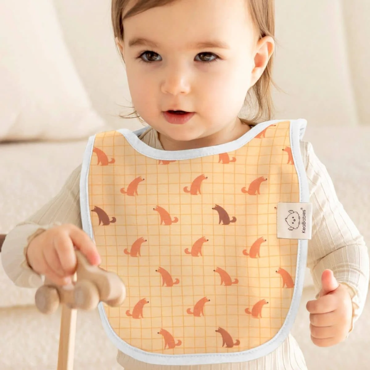 KeaBabies Hallo Drool Baby Bibs Set - Pets & Paws - Image 2
