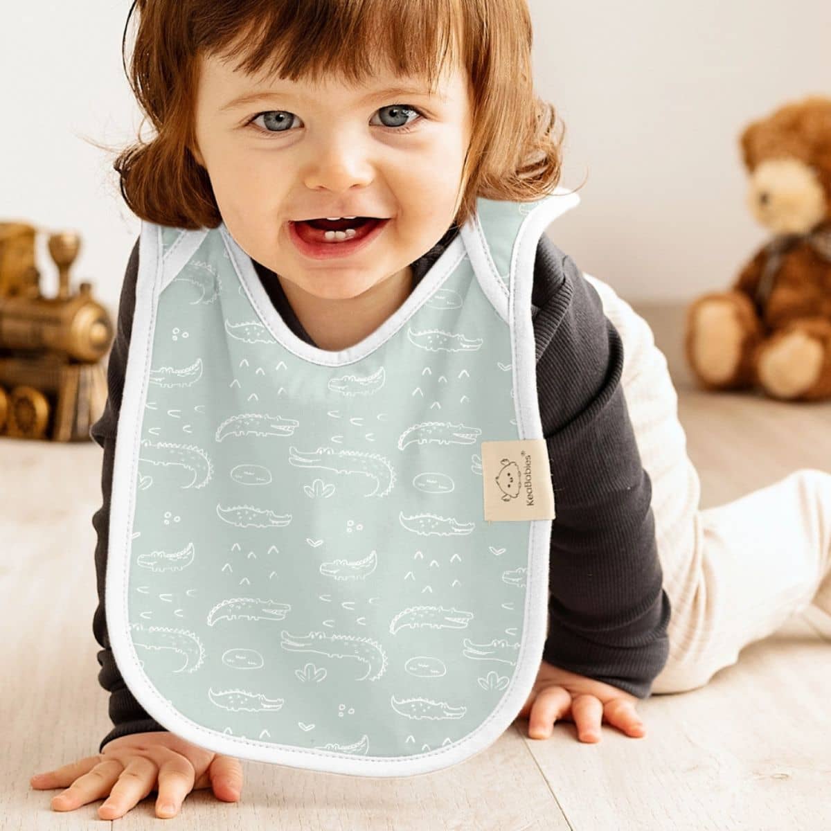 KeaBabies Hallo Drool Baby Bibs Set - Wilderness - Image 5