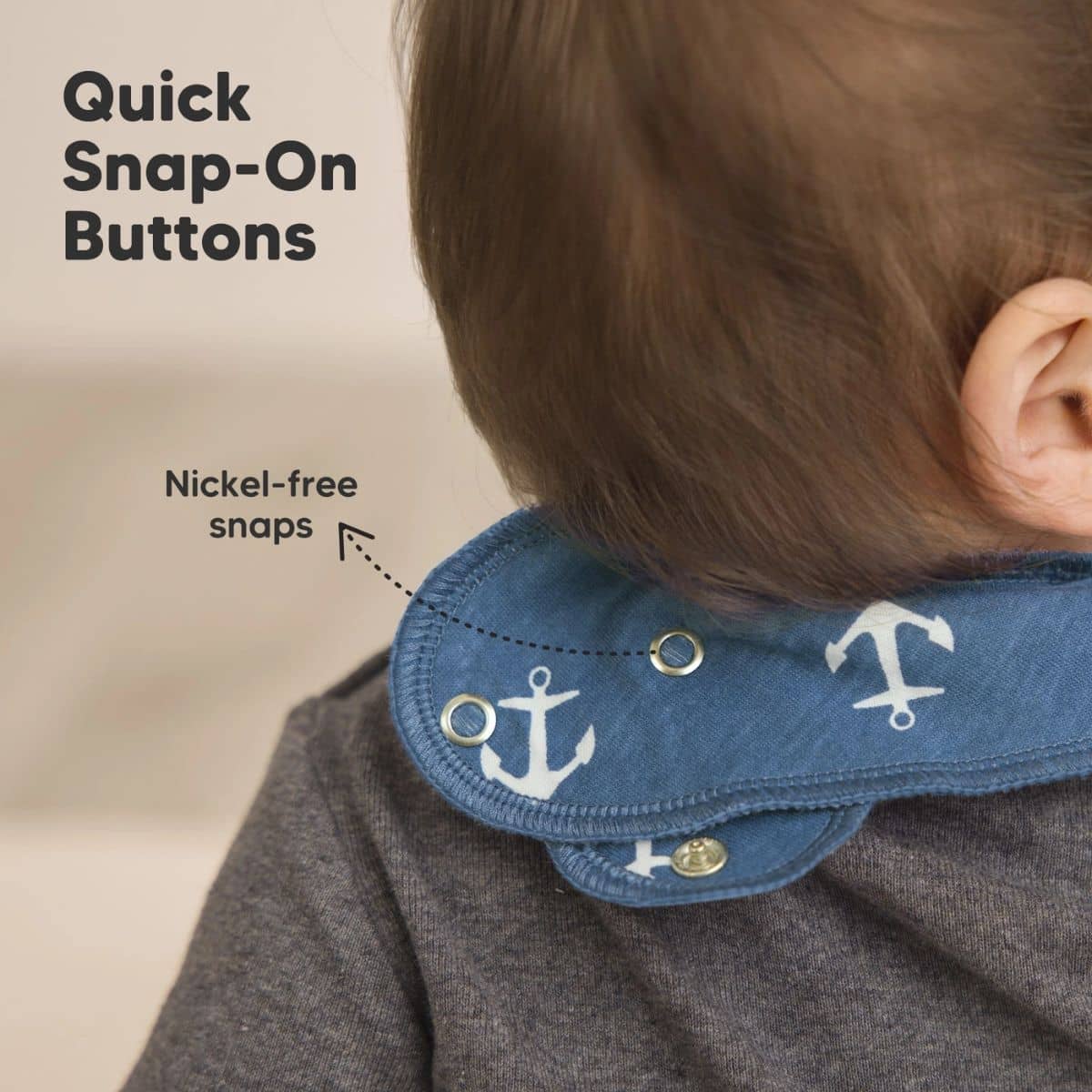 KeaBabies Organic Bandana Bibs Set - Adventurer - Image 3