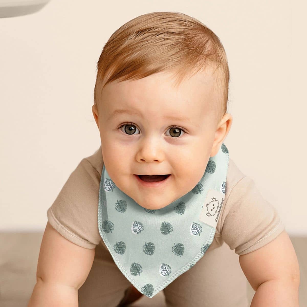 KeaBabies Organic Bandana Bibs Set - Beach Day - Image 2