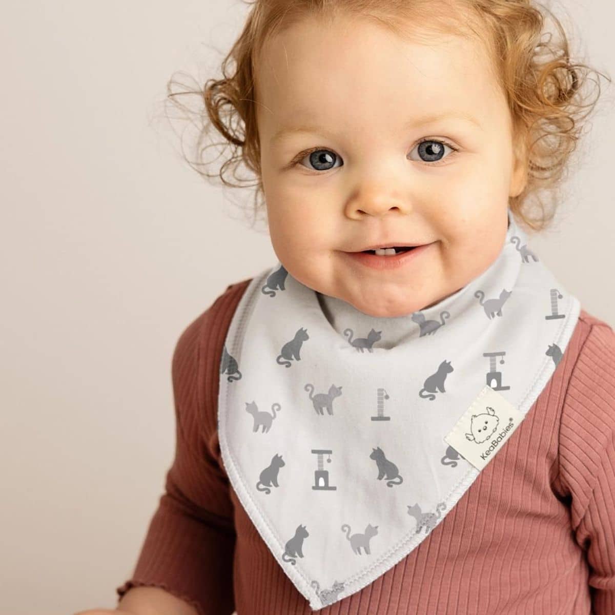 KeaBabies Organic Bandana Bibs Set - Pets & Paws - Image 4