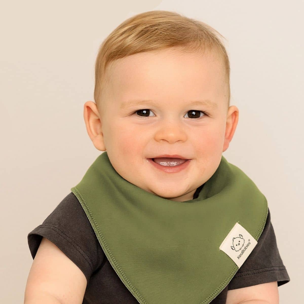 KeaBabies Organic Bandana Bibs Set - Sahara - Image 2