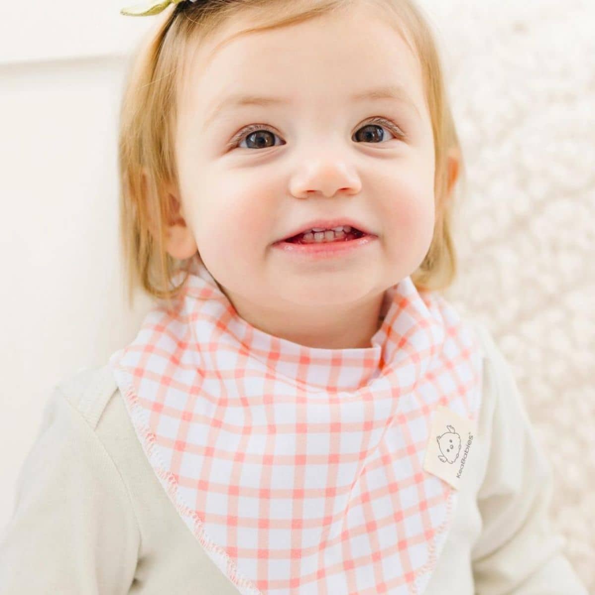 KeaBabies Organic Bandana Bibs Set - Sweet Charm - Image 8