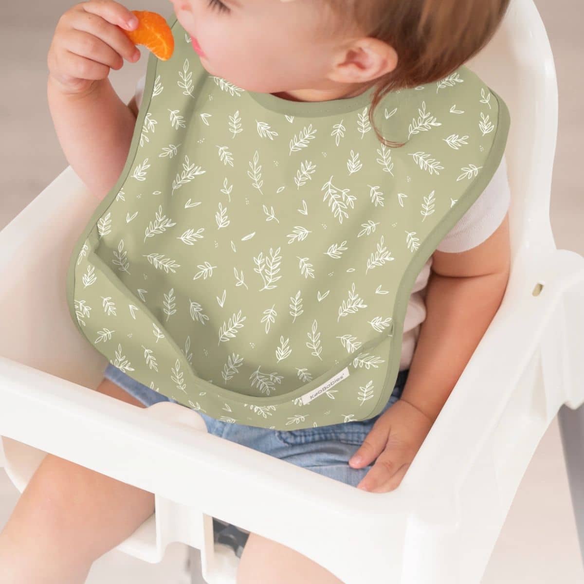 KeaBabies Presto Waterproof Baby Bibs Set - Bloom - Image 2
