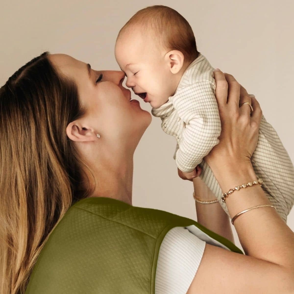 KeaBabies Quin Organic Burp Cloths - Basic - Image 4