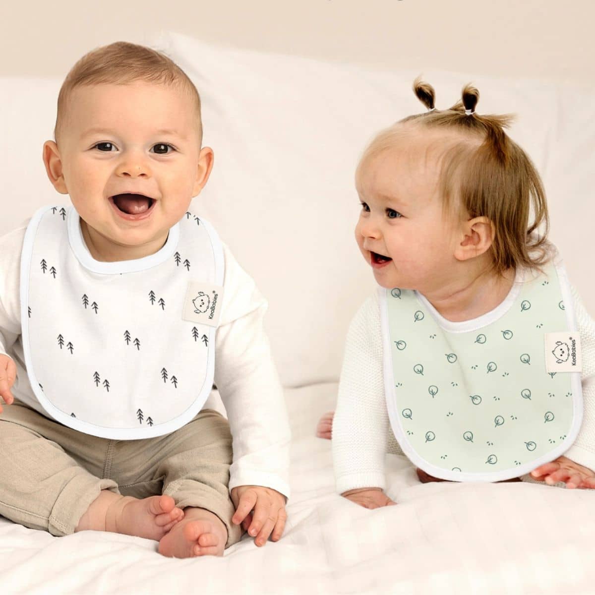 KeaBabies Urban Organic Baby Bibs Set - Nordic - Image 4