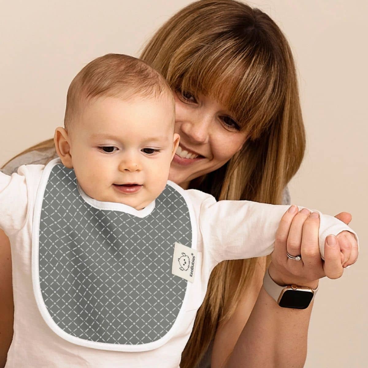 KeaBabies Urban Organic Baby Bibs Set - Nordic - Image 6