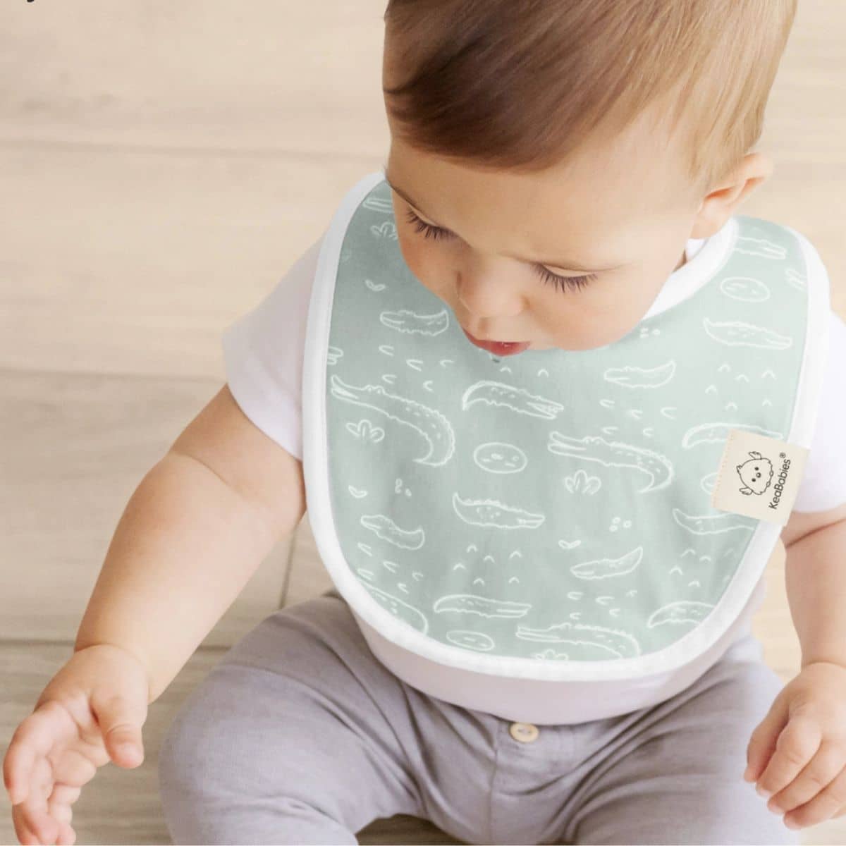 KeaBabies Urban Organic Baby Bibs Set - Wilderness - Image 4