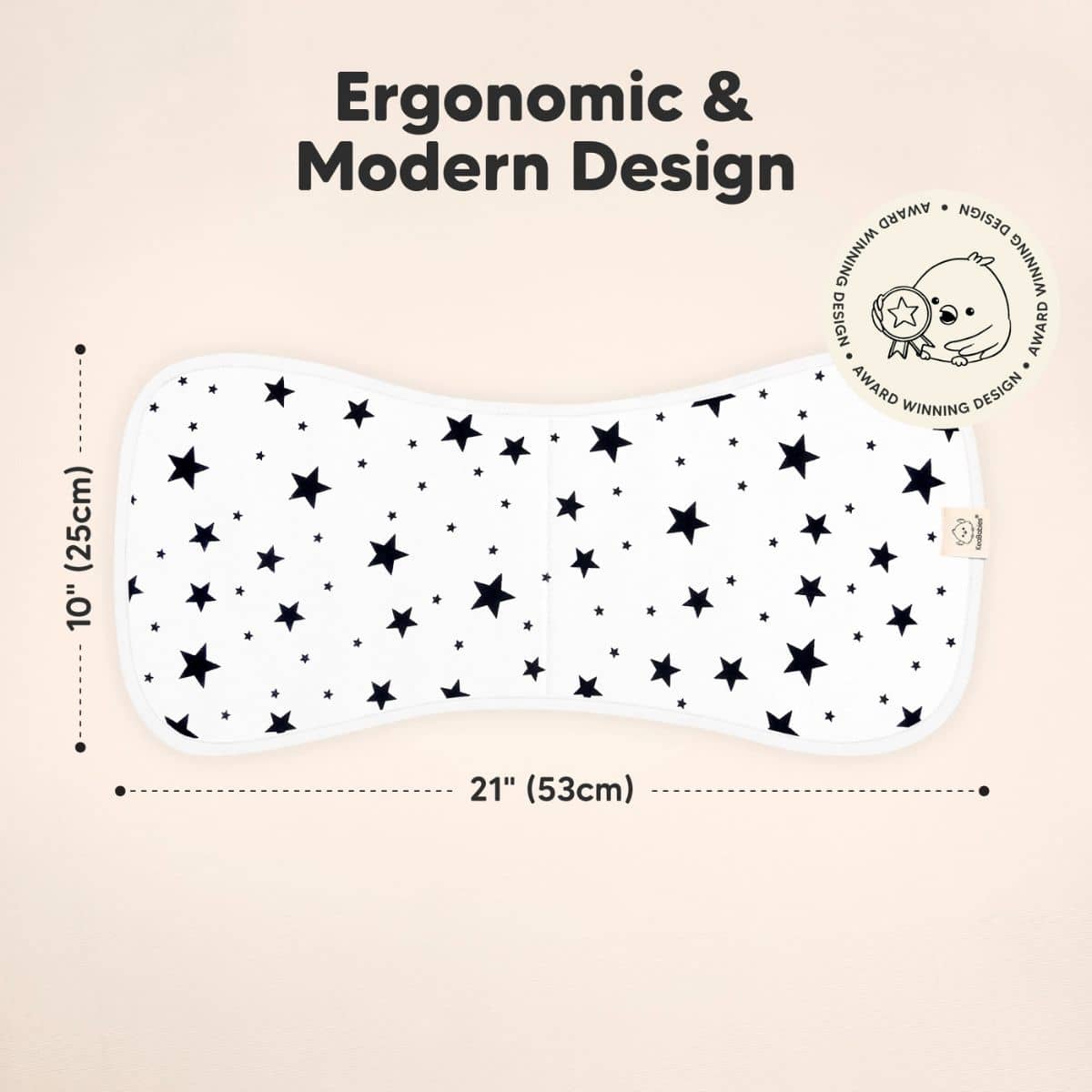 KeaBabies Urban Organic Burp Cloths - Adventurer - Image 3