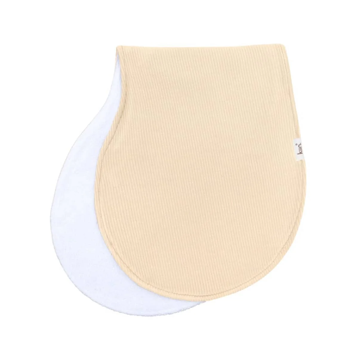 Kiin Baby Burp Cloth - Oat Rib - Image 2