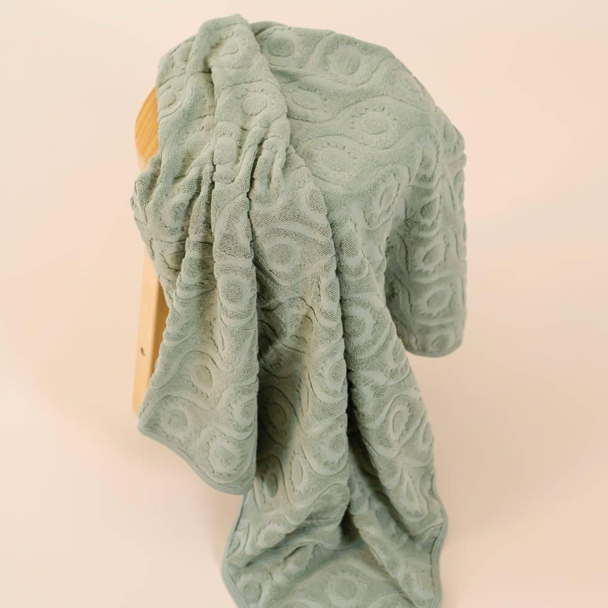 Kiin Baby Hooded Beach Towel - Sage - Image 7
