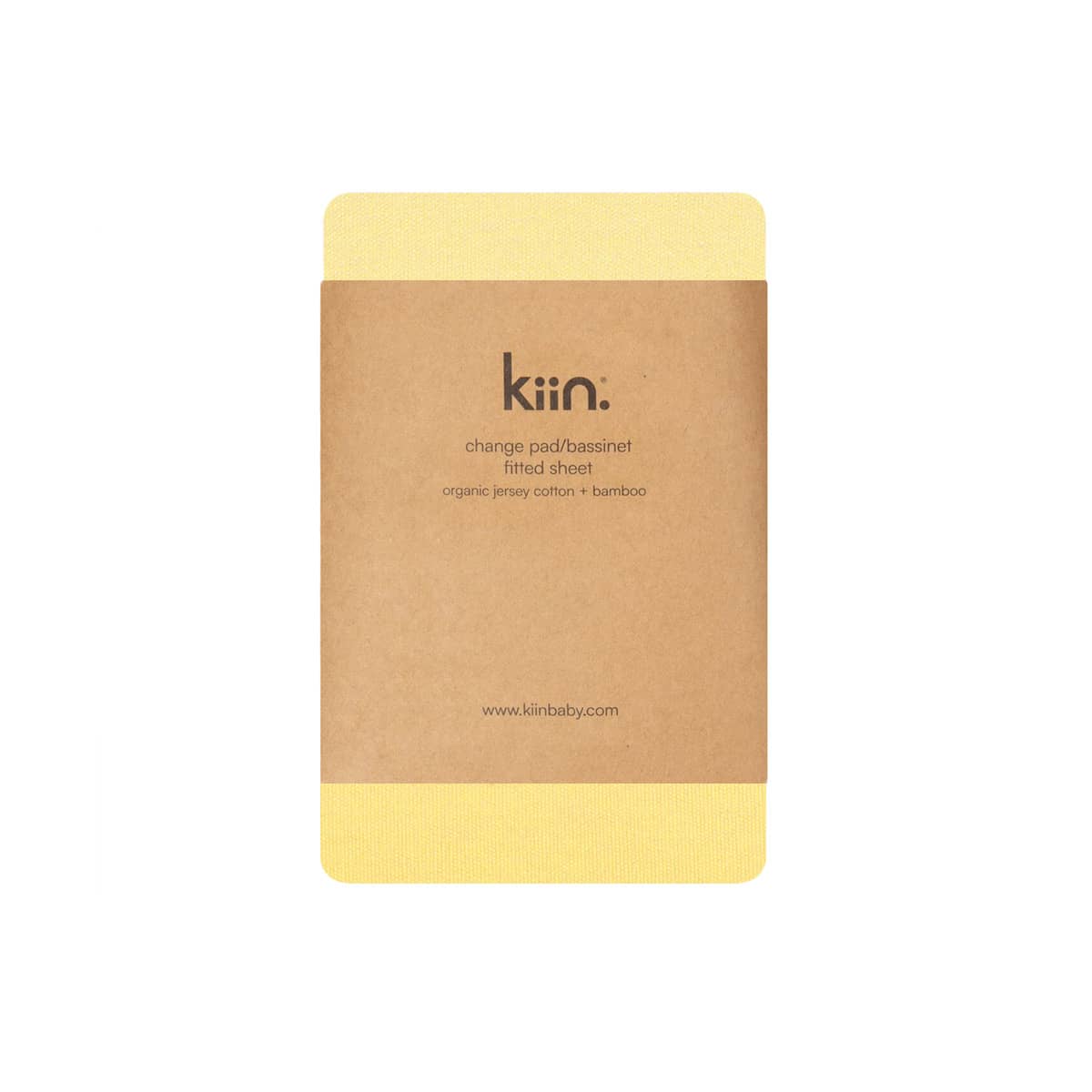 Kiin Baby Organic Change Pad / Bassinet Sheet - Buttercup