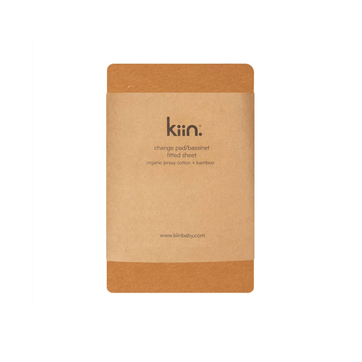 Kiin Baby Organic Change Pad / Bassinet Sheet - Caramel