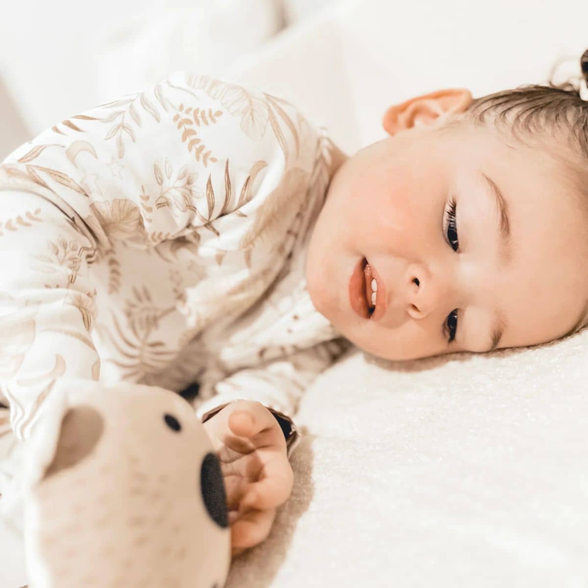 Kippins Organic Cotton Baby Comforter - Dusty Kippin - Image 4