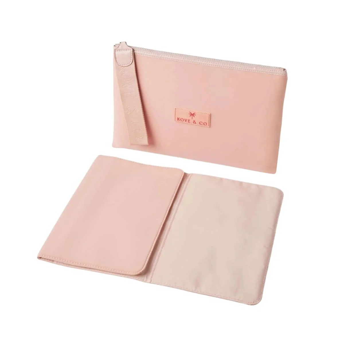 Kove and Co Nappy Wallet with Change Mat - Pink - Image 4