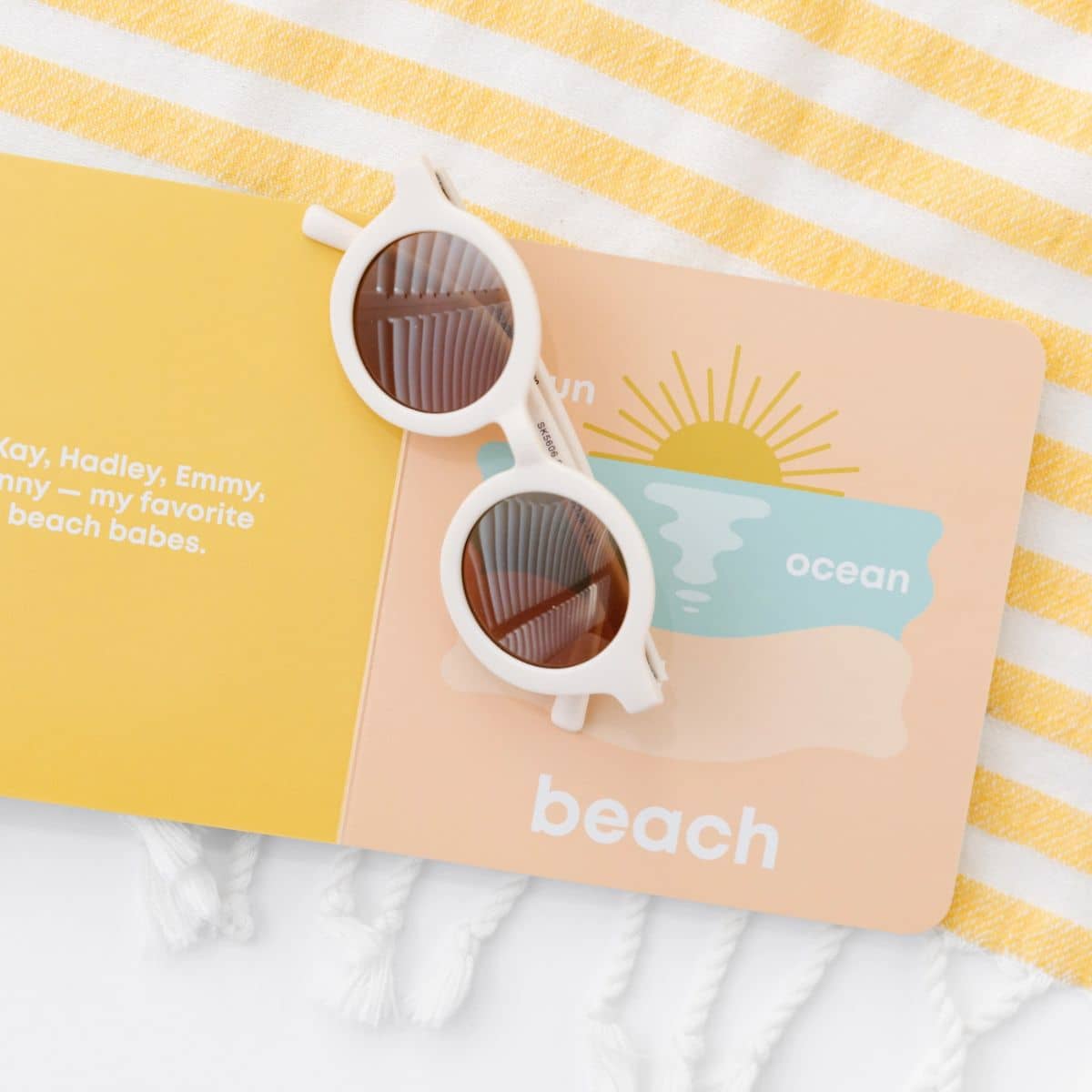Left Hand Book House Baby Board Book - Beach Baby - Image 5