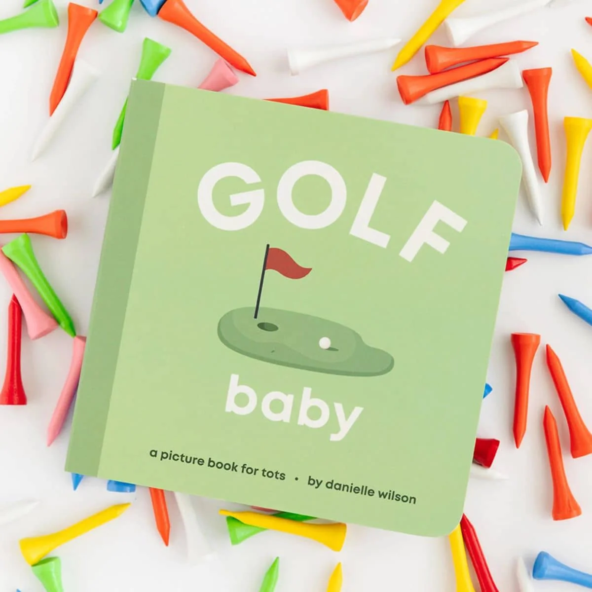 Left Hand Book House Baby Board Book - Golf Baby - Image 2
