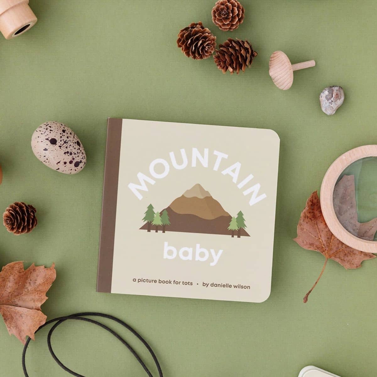 Left Hand Book House Baby Board Book - Mountain Baby - Image 2