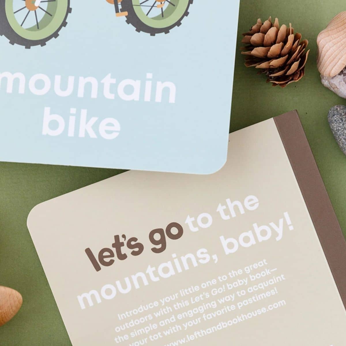 Left Hand Book House Baby Board Book - Mountain Baby - Image 3