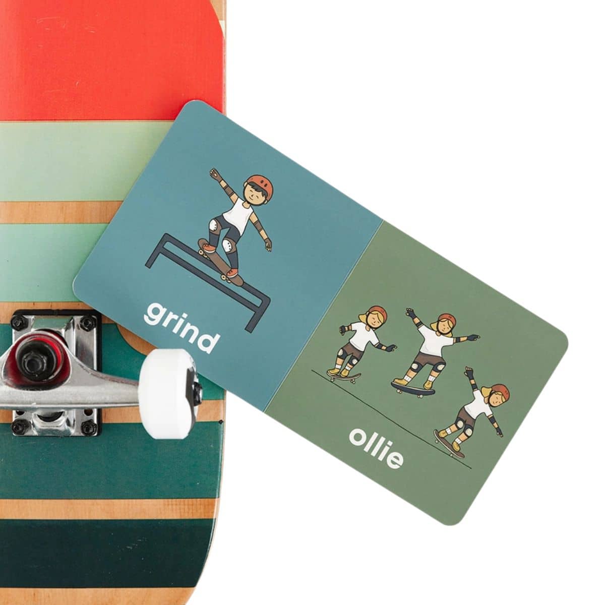 Left Hand Book House Baby Board Book - Skater Baby - Image 3